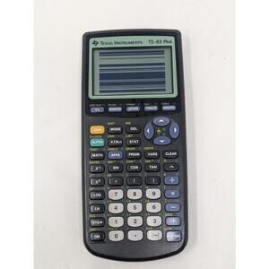 TI-83 Plus Graphing Calculator for Repair or Parts Texas Instruments-For Parts
